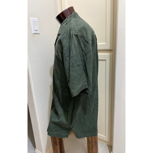Tommy Bahama Men's Relax Button Front Silk Shirt Size Large - Picture 4 of 9